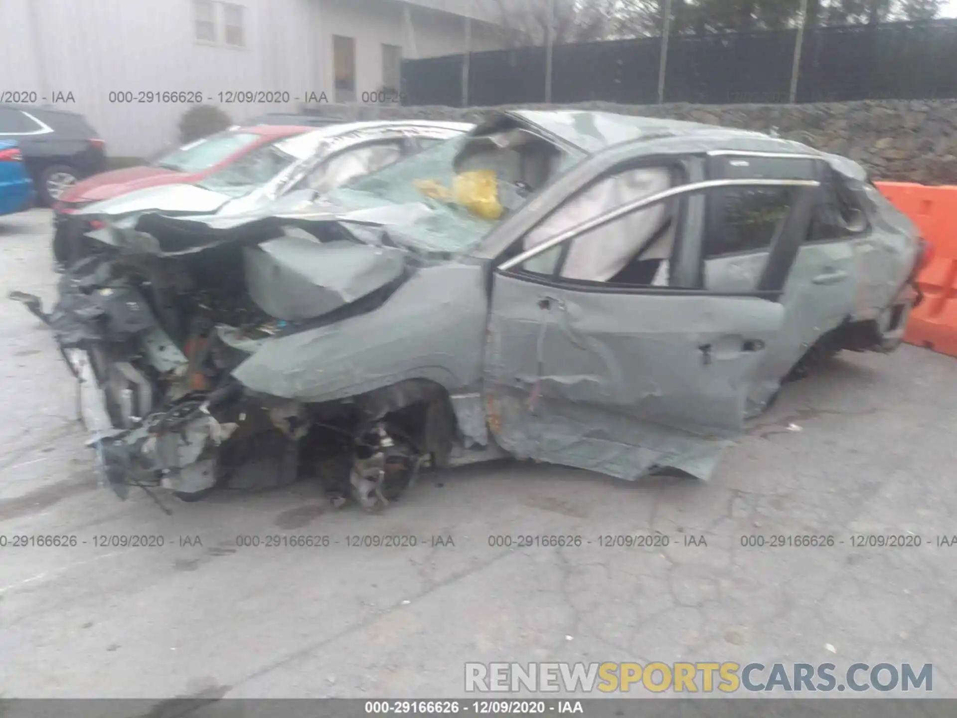 2 Photograph of a damaged car 2T3P1RFVXLC065149 TOYOTA RAV4 2020