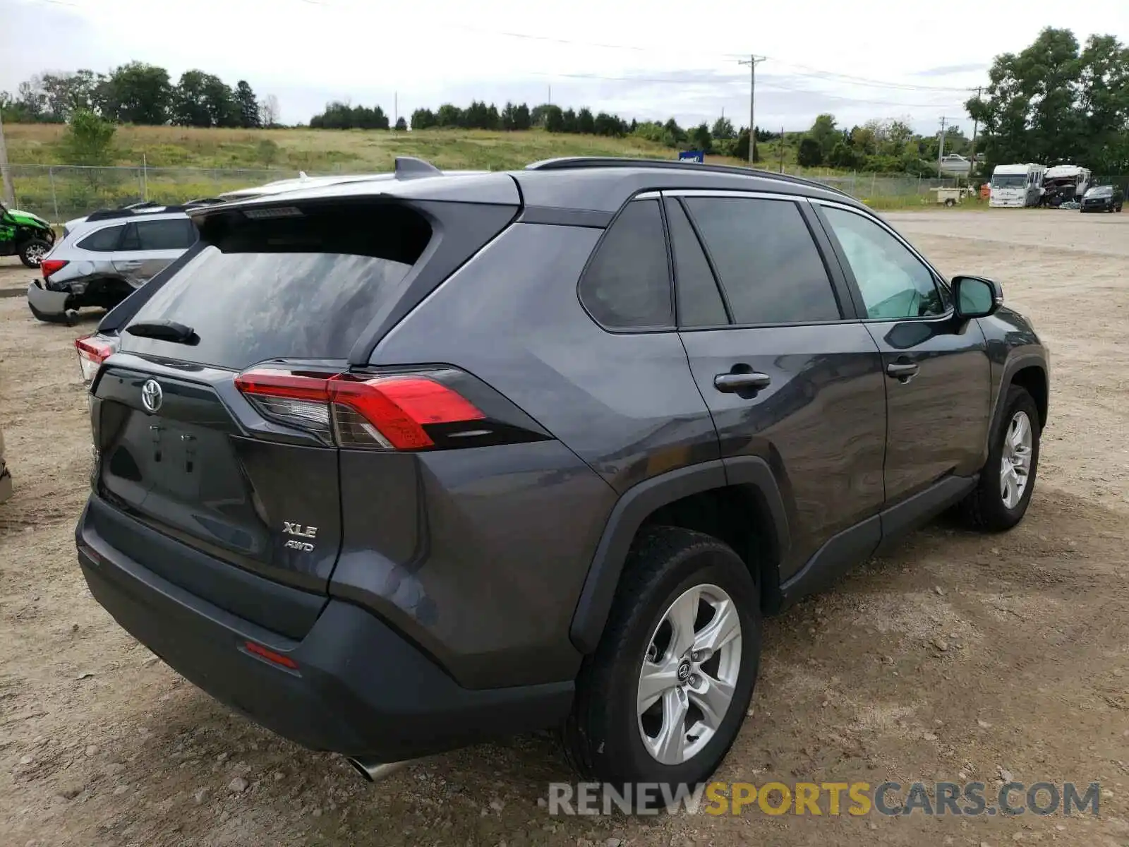 4 Photograph of a damaged car 2T3P1RFVXLC088933 TOYOTA RAV4 2020