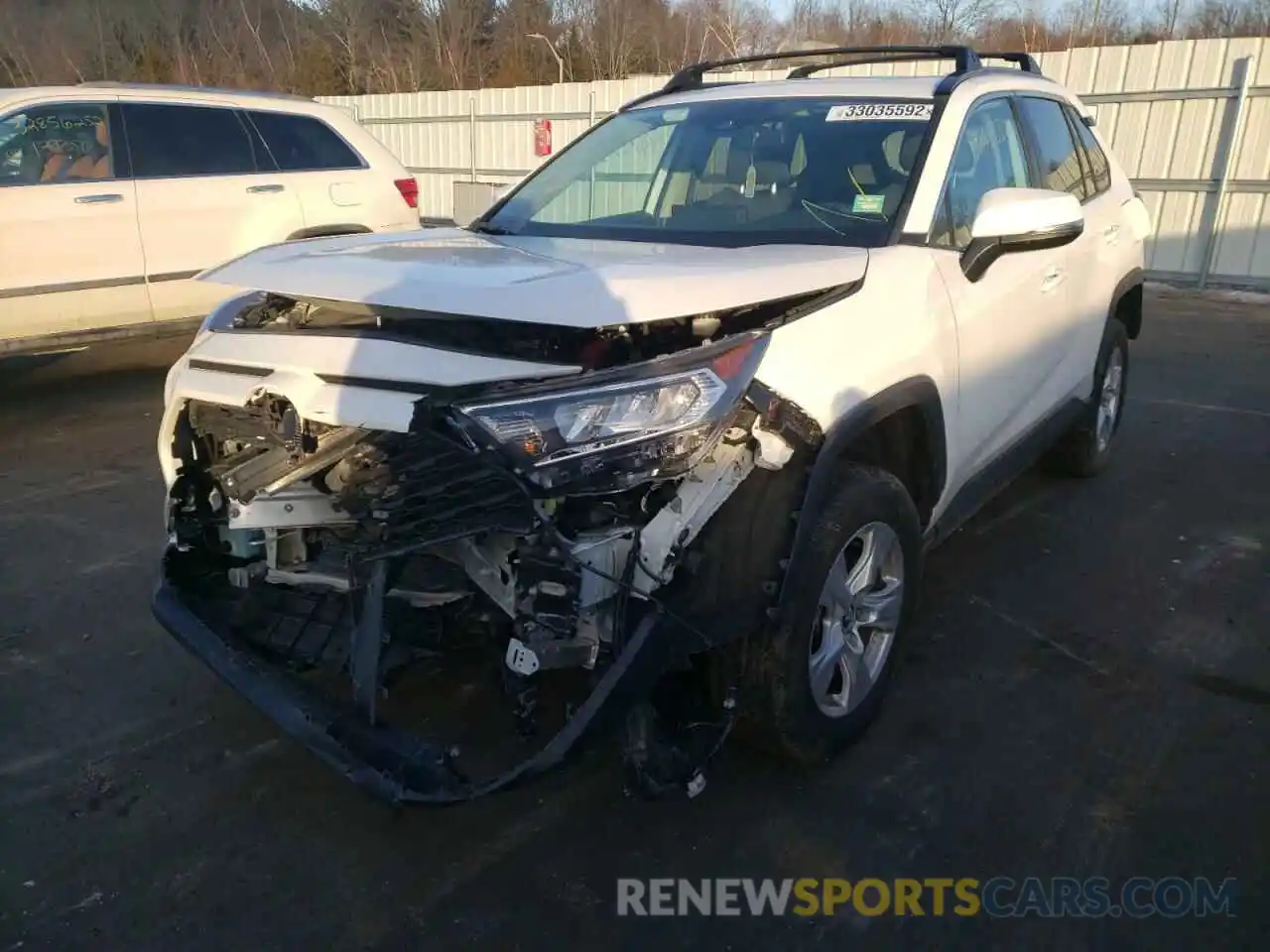 2 Photograph of a damaged car 2T3P1RFVXLC089130 TOYOTA RAV4 2020