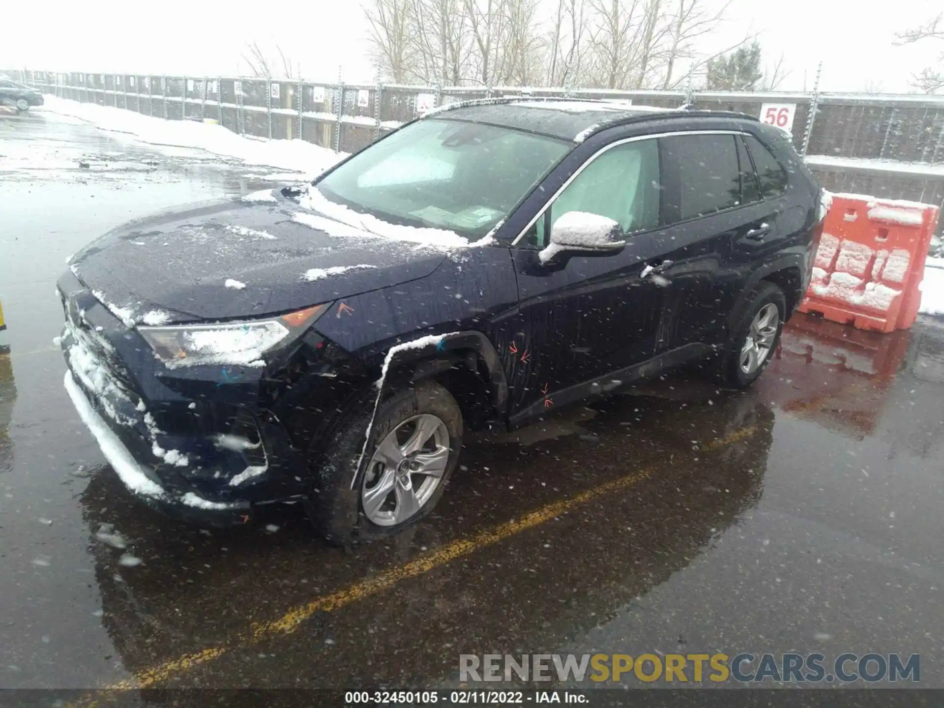 2 Photograph of a damaged car 2T3P1RFVXLC099270 TOYOTA RAV4 2020