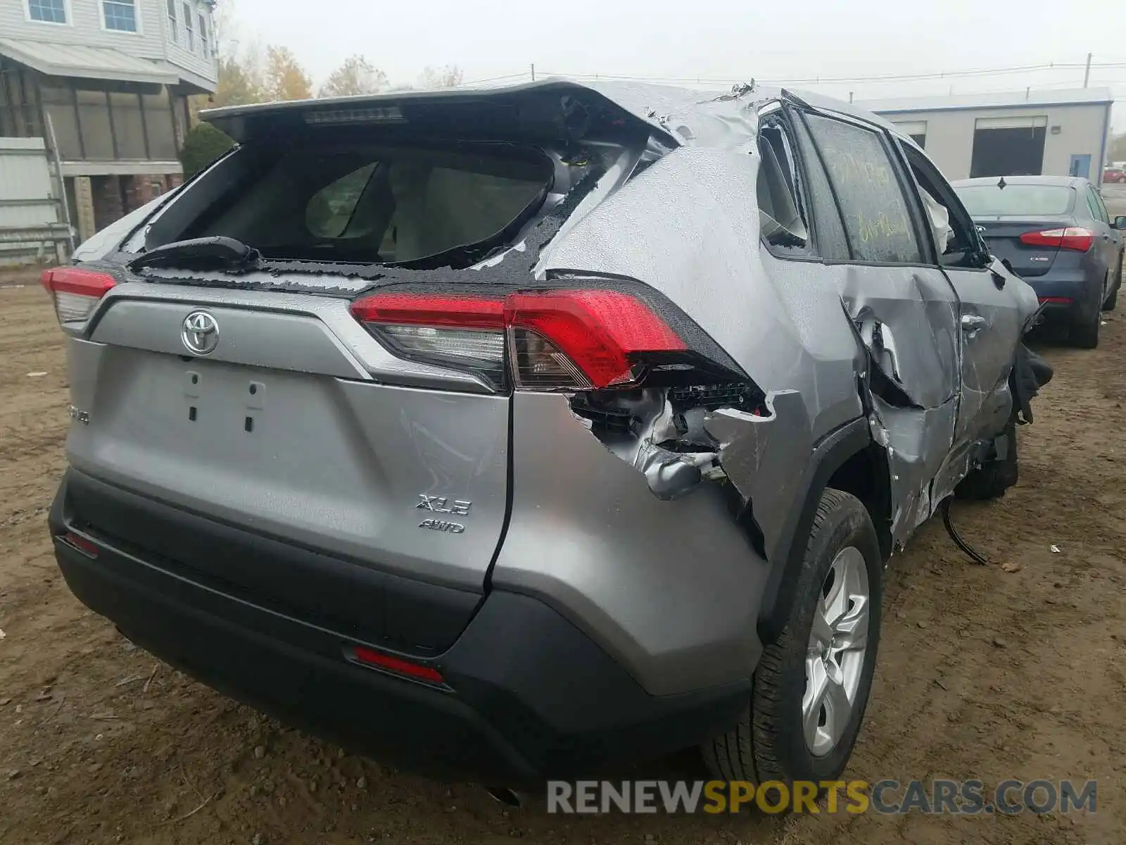 4 Photograph of a damaged car 2T3P1RFVXLC101860 TOYOTA RAV4 2020