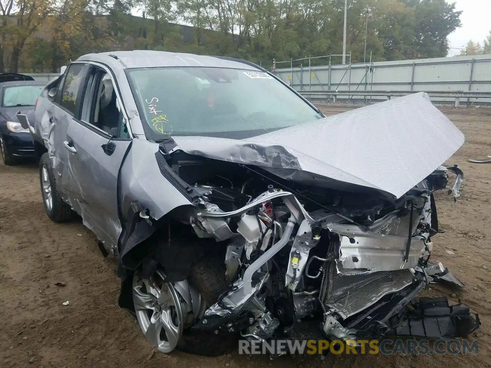 9 Photograph of a damaged car 2T3P1RFVXLC101860 TOYOTA RAV4 2020