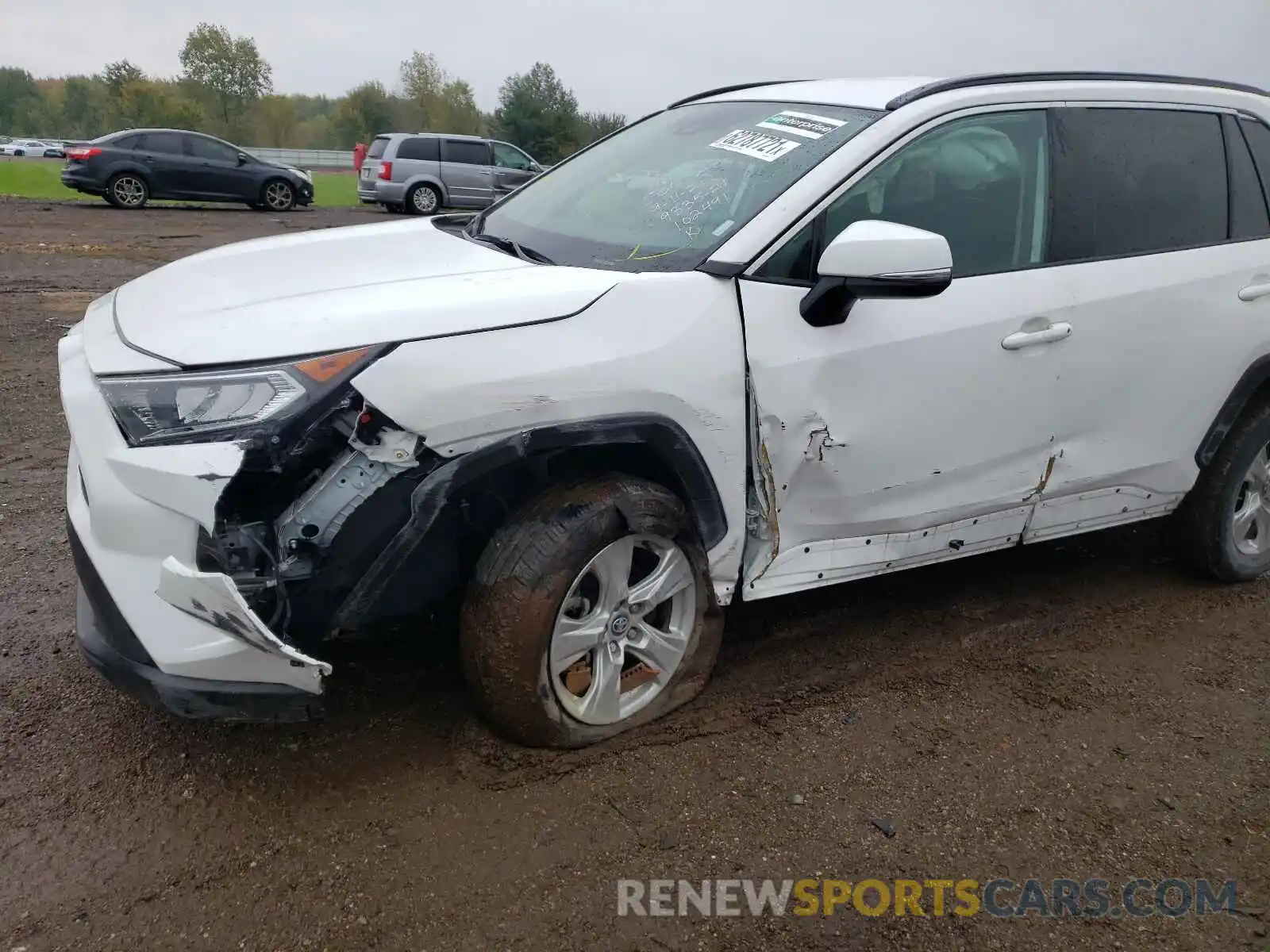 9 Photograph of a damaged car 2T3P1RFVXLC102491 TOYOTA RAV4 2020