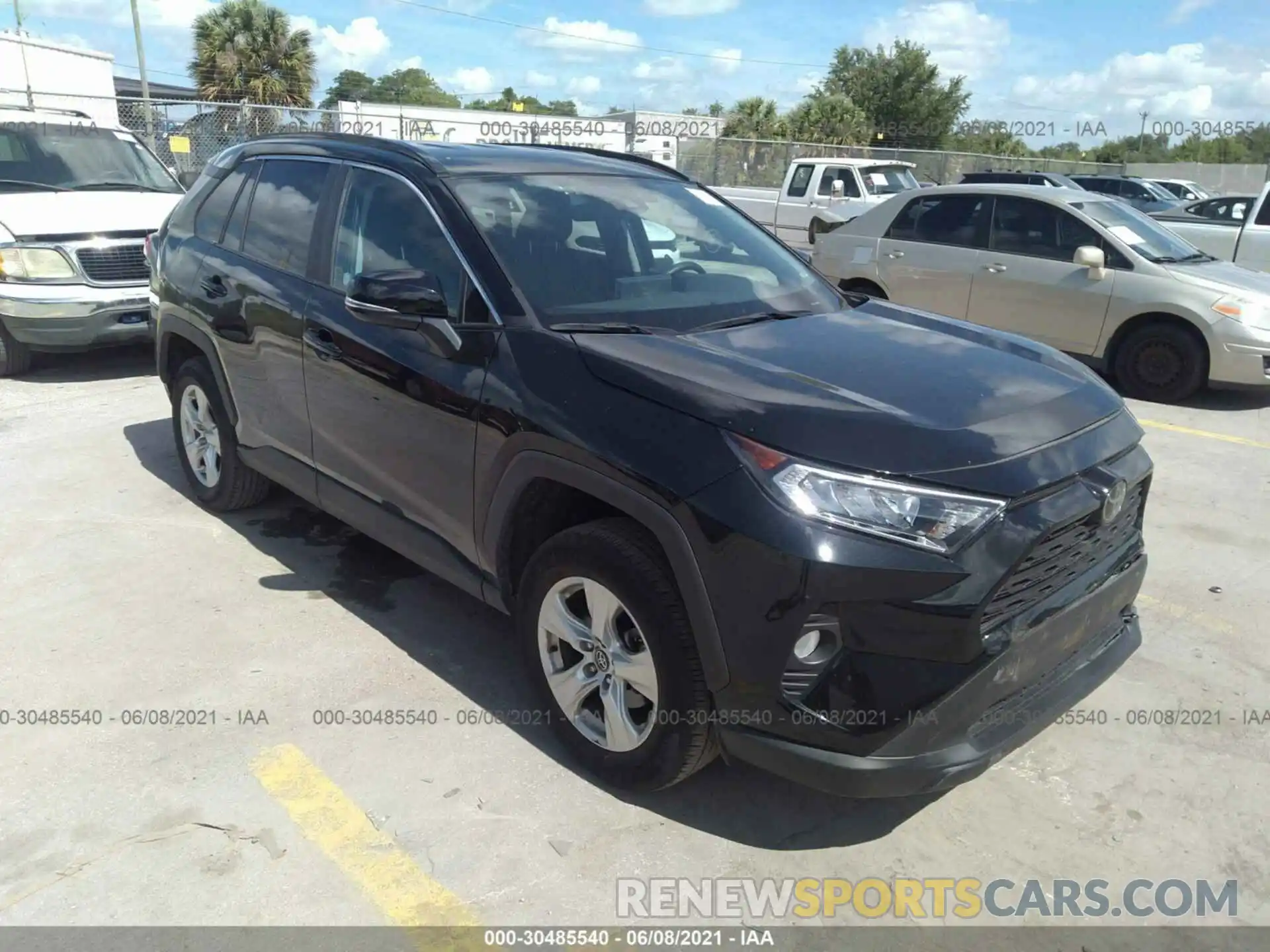 1 Фотография поврежденного автомобиля 2T3P1RFVXLC102796 TOYOTA RAV4 2020