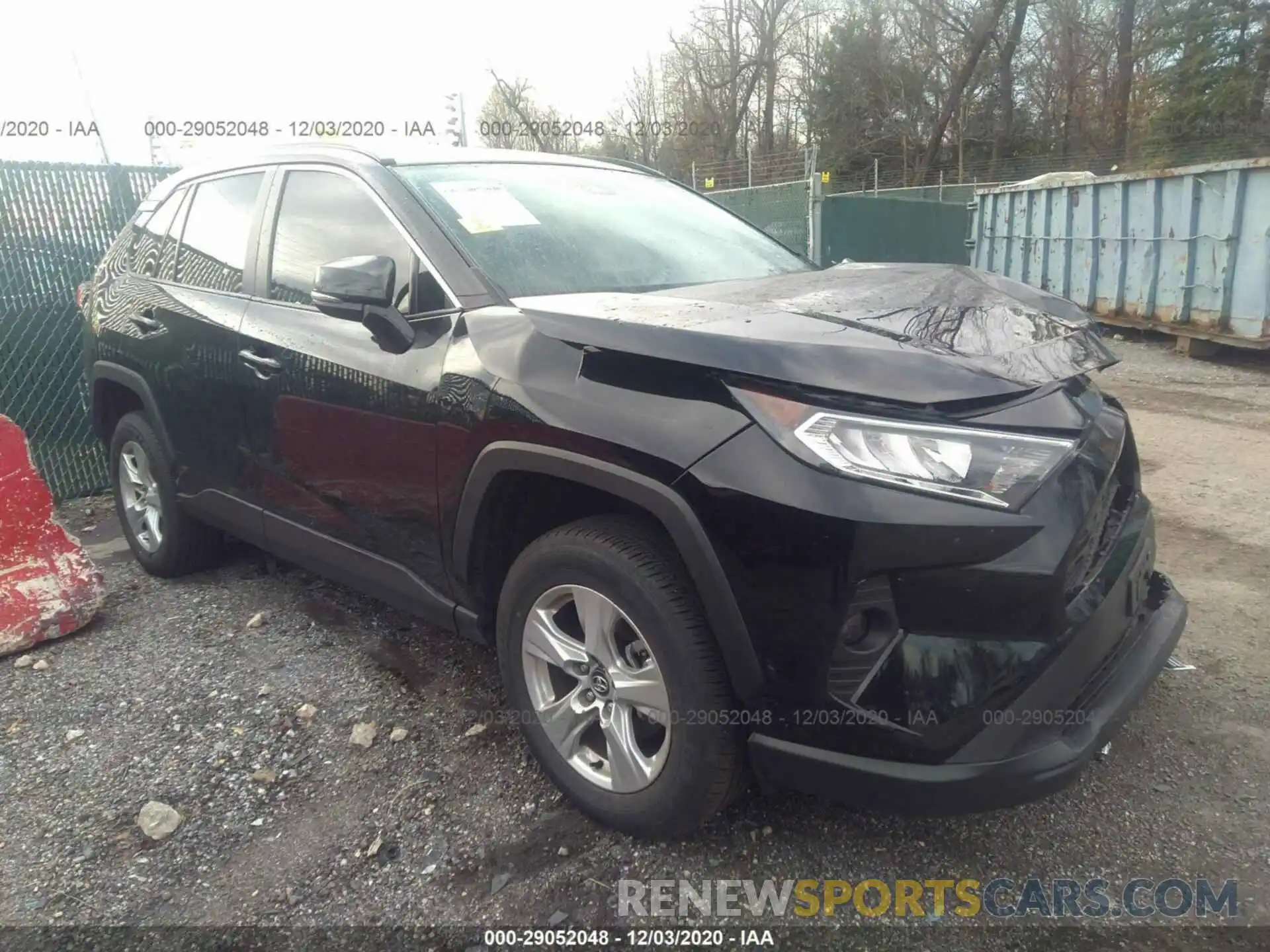 1 Photograph of a damaged car 2T3P1RFVXLC104340 TOYOTA RAV4 2020