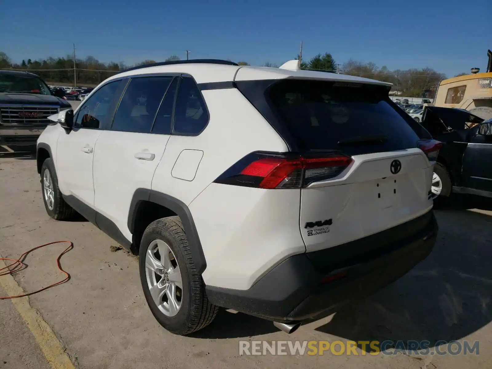 3 Photograph of a damaged car 2T3P1RFVXLC106945 TOYOTA RAV4 2020