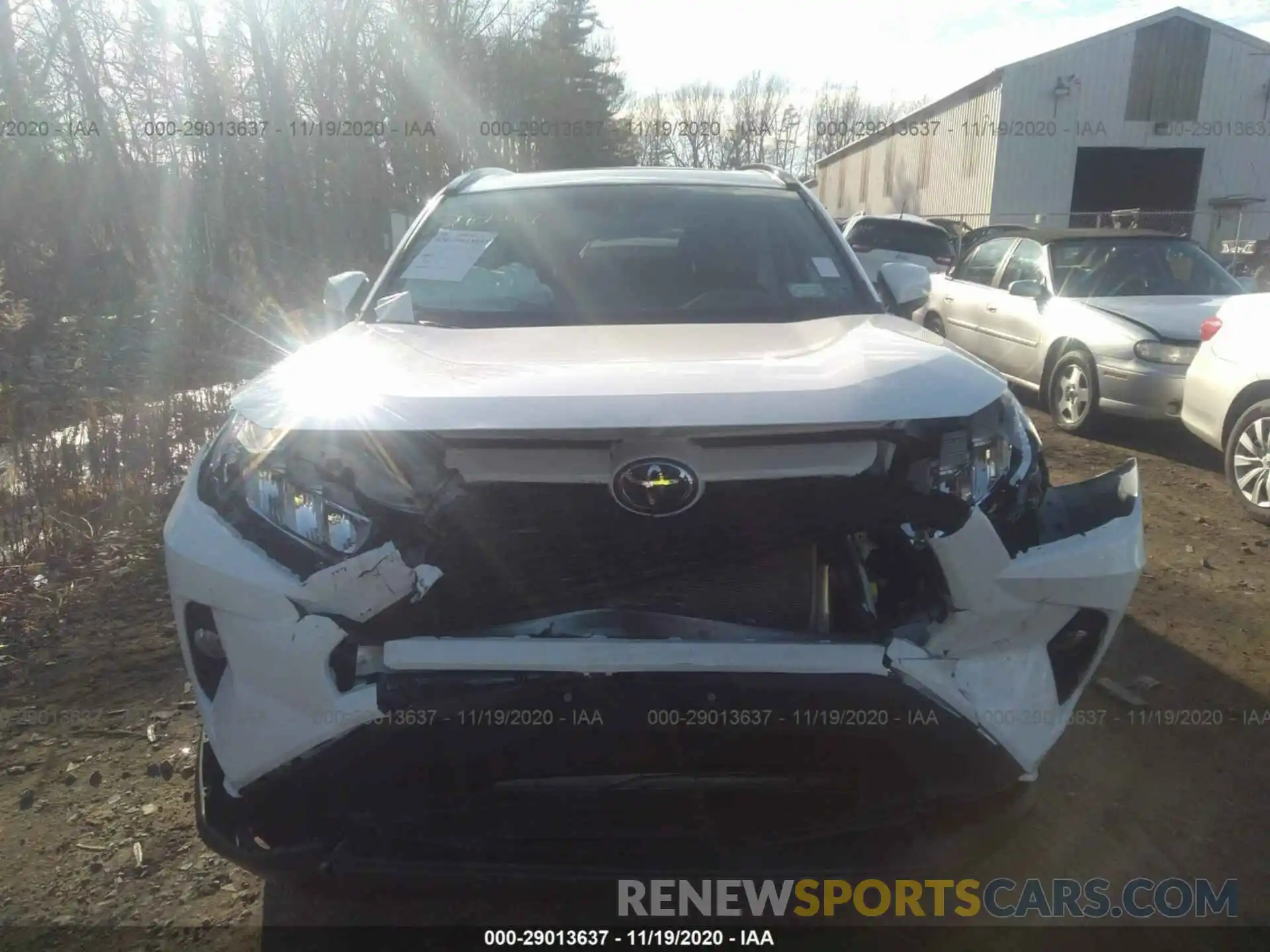 6 Photograph of a damaged car 2T3P1RFVXLC132137 TOYOTA RAV4 2020