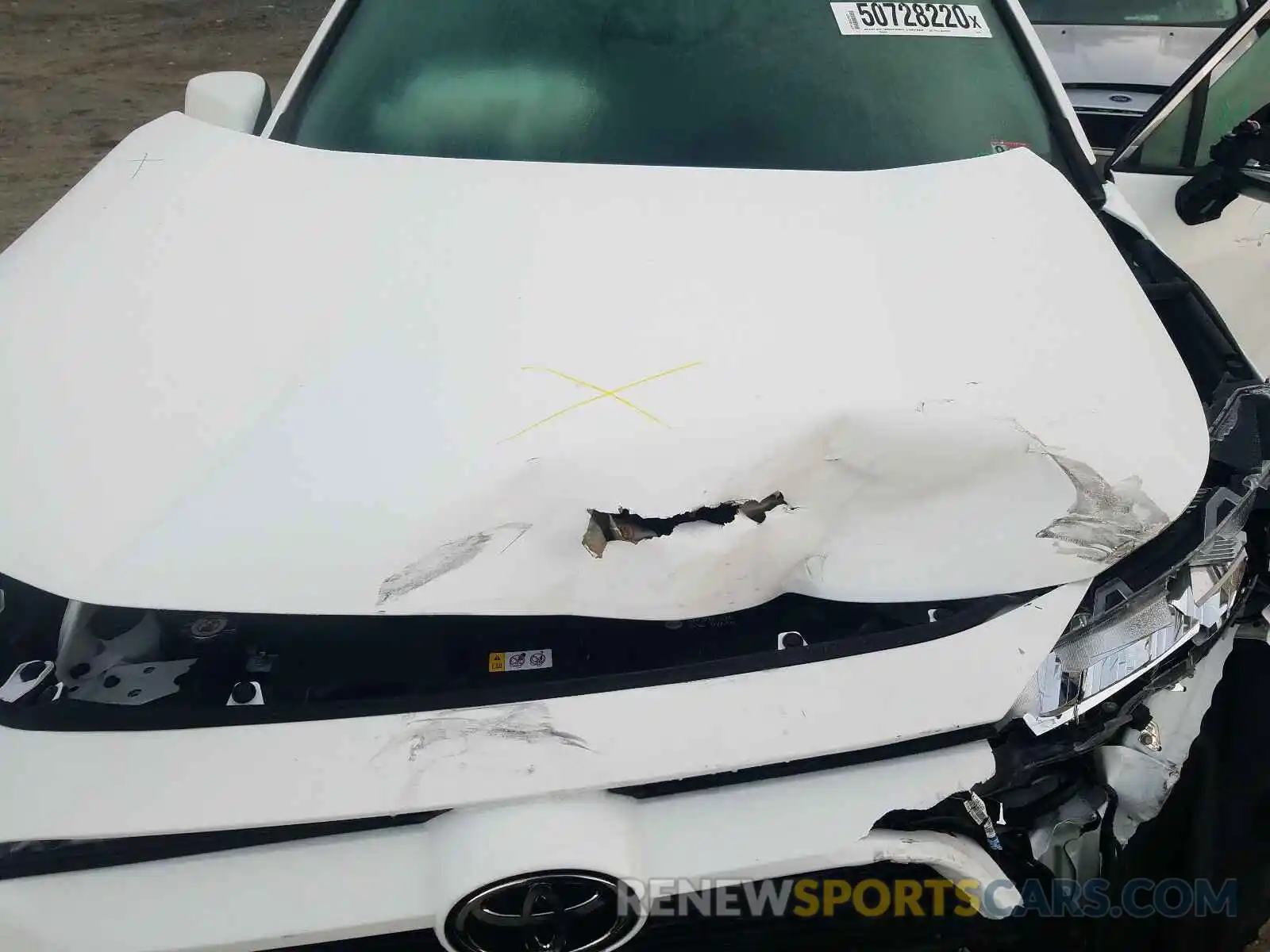 7 Photograph of a damaged car 2T3P1RFVXLC134731 TOYOTA RAV4 2020