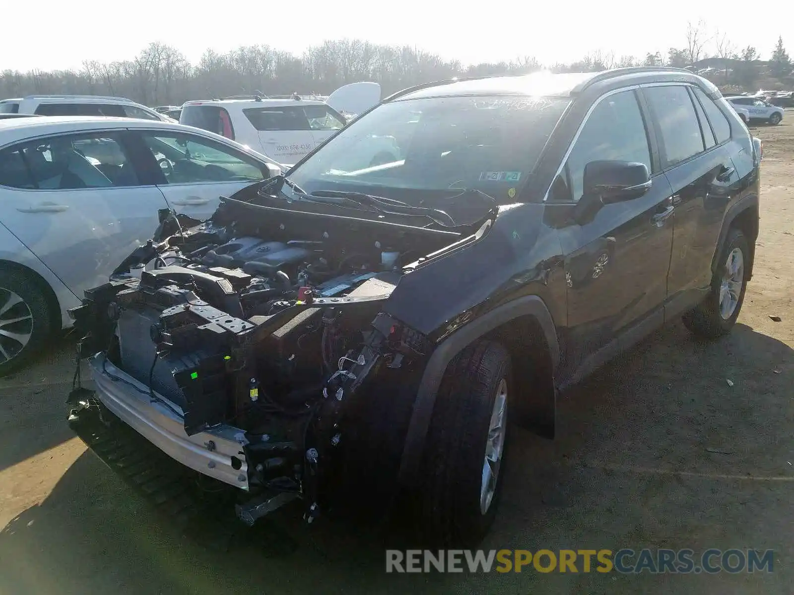 2 Photograph of a damaged car 2T3P1RFVXLW084900 TOYOTA RAV4 2020