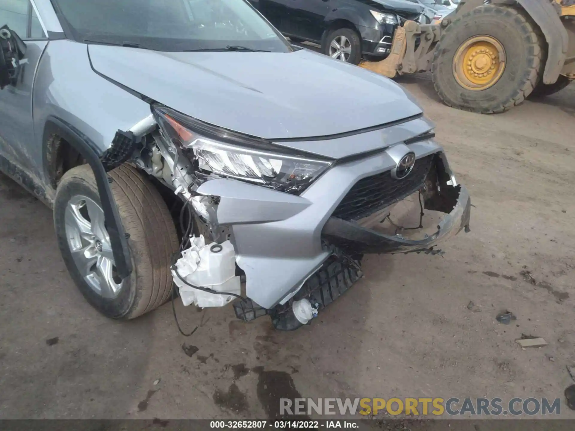 6 Фотография поврежденного автомобиля 2T3P1RFVXLW093595 TOYOTA RAV4 2020