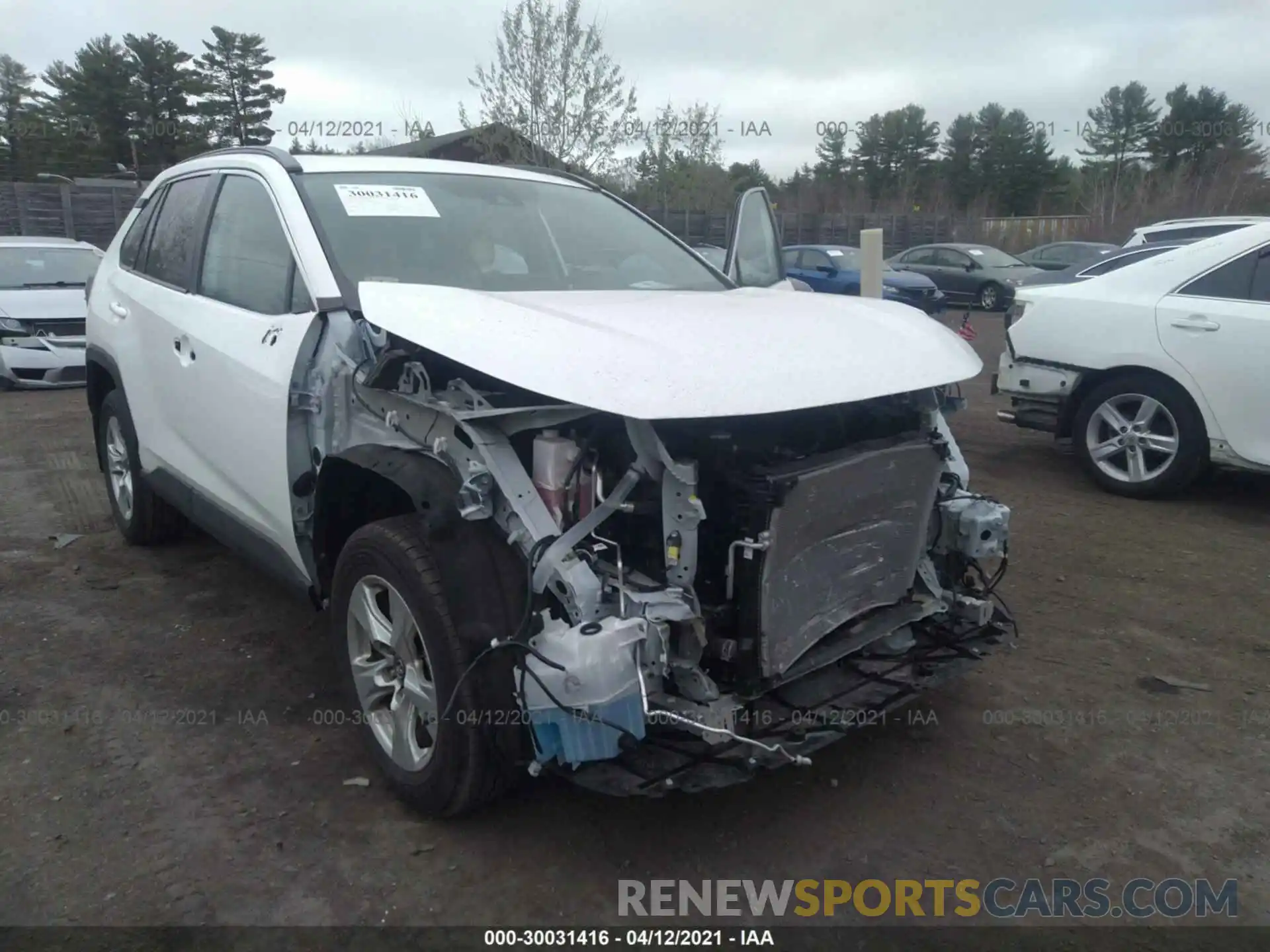 6 Photograph of a damaged car 2T3P1RFVXLW094682 TOYOTA RAV4 2020