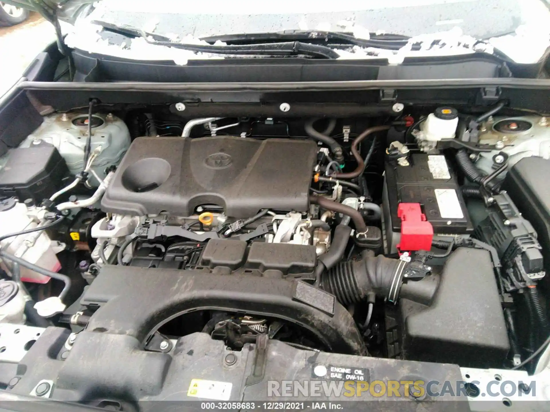 10 Фотография поврежденного автомобиля 2T3P1RFVXLW115899 TOYOTA RAV4 2020