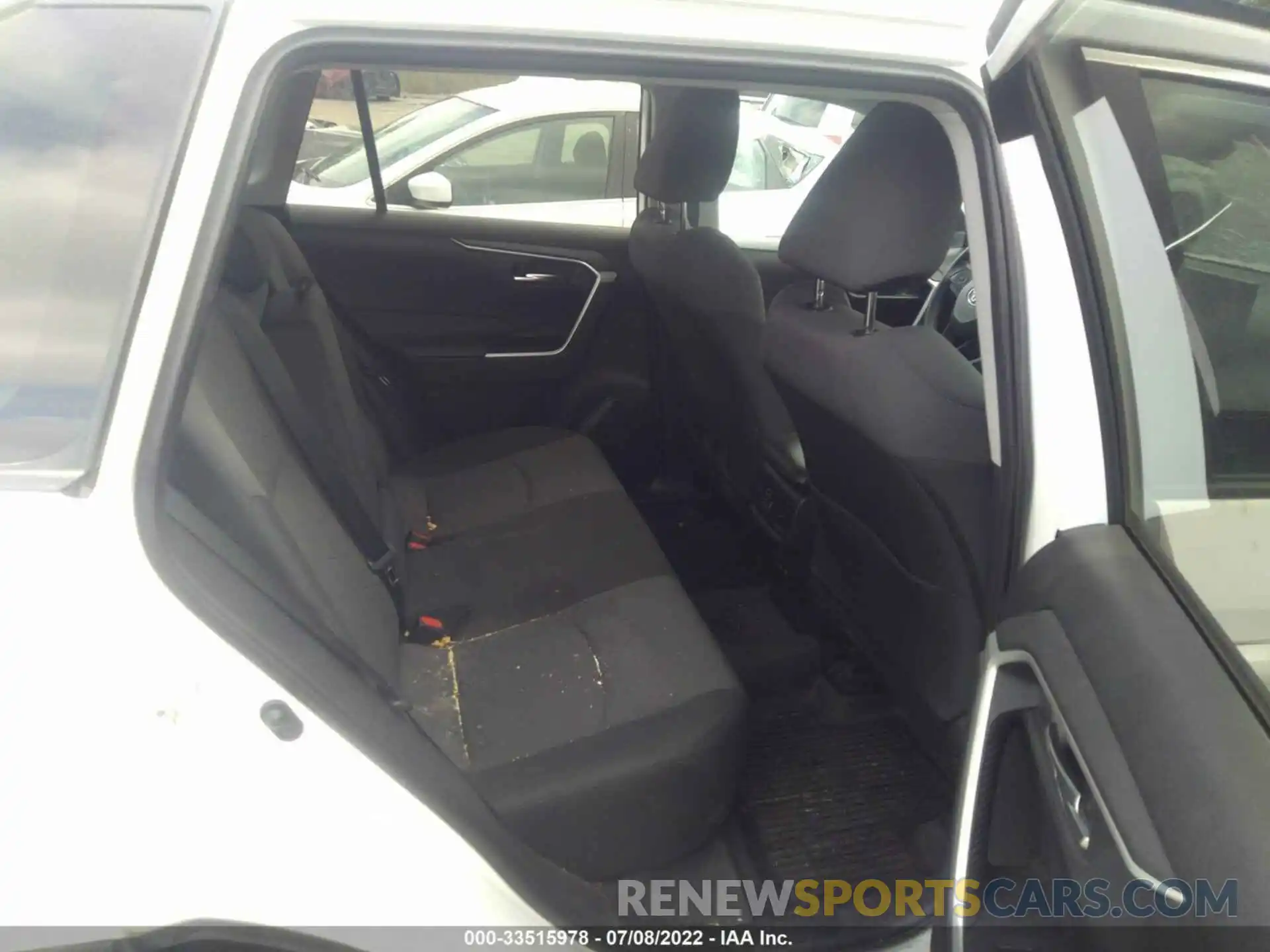 8 Фотография поврежденного автомобиля 2T3P1RFVXLW125672 TOYOTA RAV4 2020