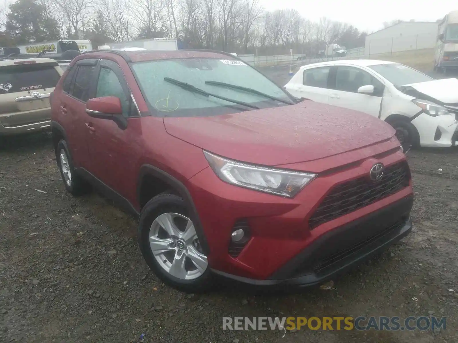 1 Фотография поврежденного автомобиля 2T3P1RFVXLW136963 TOYOTA RAV4 2020