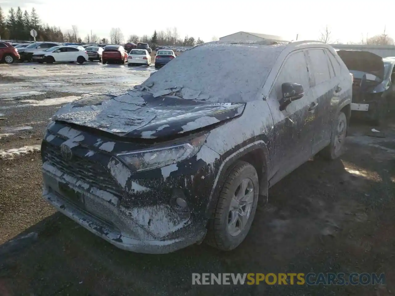 2 Photograph of a damaged car 2T3R1RFV0LC130566 TOYOTA RAV4 2020