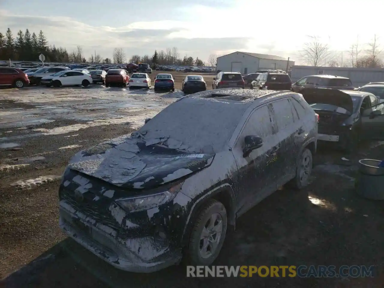 9 Photograph of a damaged car 2T3R1RFV0LC130566 TOYOTA RAV4 2020