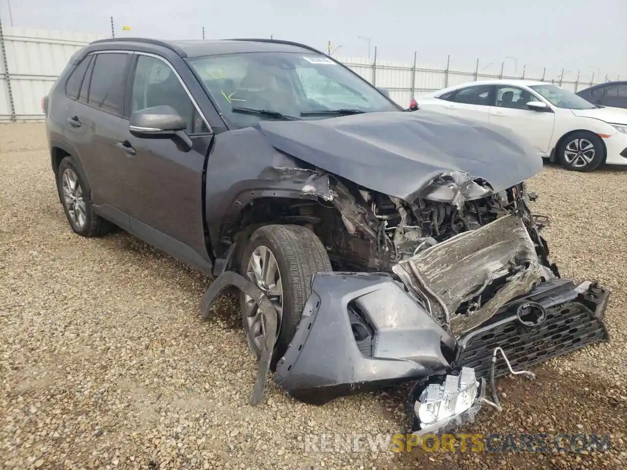 1 Photograph of a damaged car 2T3R1RFV2LC089129 TOYOTA RAV4 2020