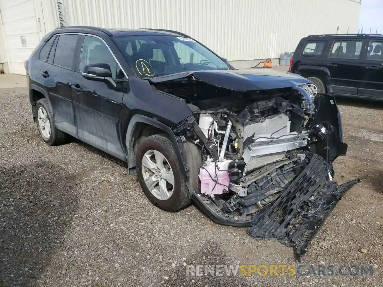 1 Photograph of a damaged car 2T3R1RFV4LW089602 TOYOTA RAV4 2020