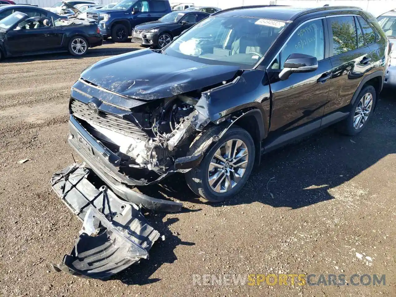 2 Photograph of a damaged car 2T3R1RFV7LC073248 TOYOTA RAV4 2020