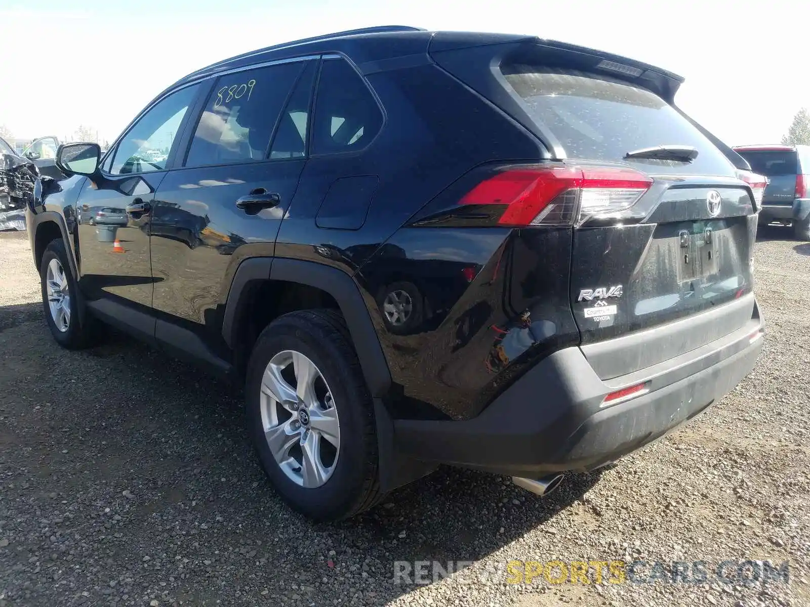 3 Photograph of a damaged car 2T3R1RFV7LC076182 TOYOTA RAV4 2020