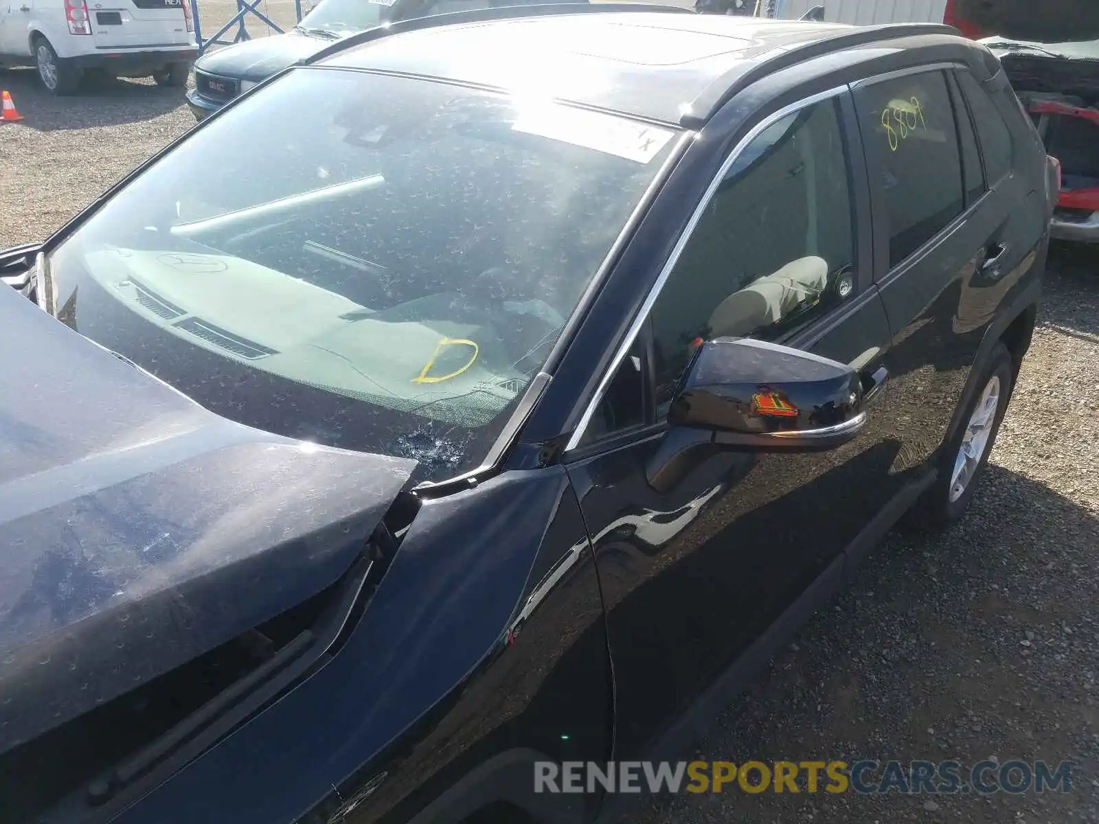 9 Photograph of a damaged car 2T3R1RFV7LC076182 TOYOTA RAV4 2020