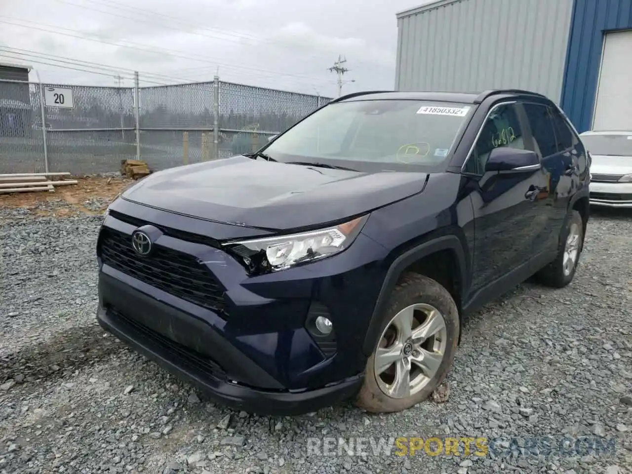 2 Photograph of a damaged car 2T3R1RFV9LC134213 TOYOTA RAV4 2020