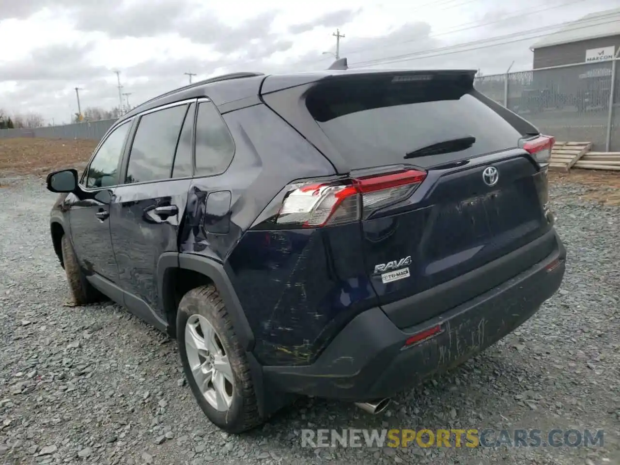 3 Photograph of a damaged car 2T3R1RFV9LC134213 TOYOTA RAV4 2020