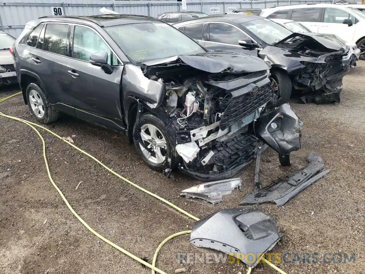 1 Photograph of a damaged car 2T3R1RFVXLC092294 TOYOTA RAV4 2020