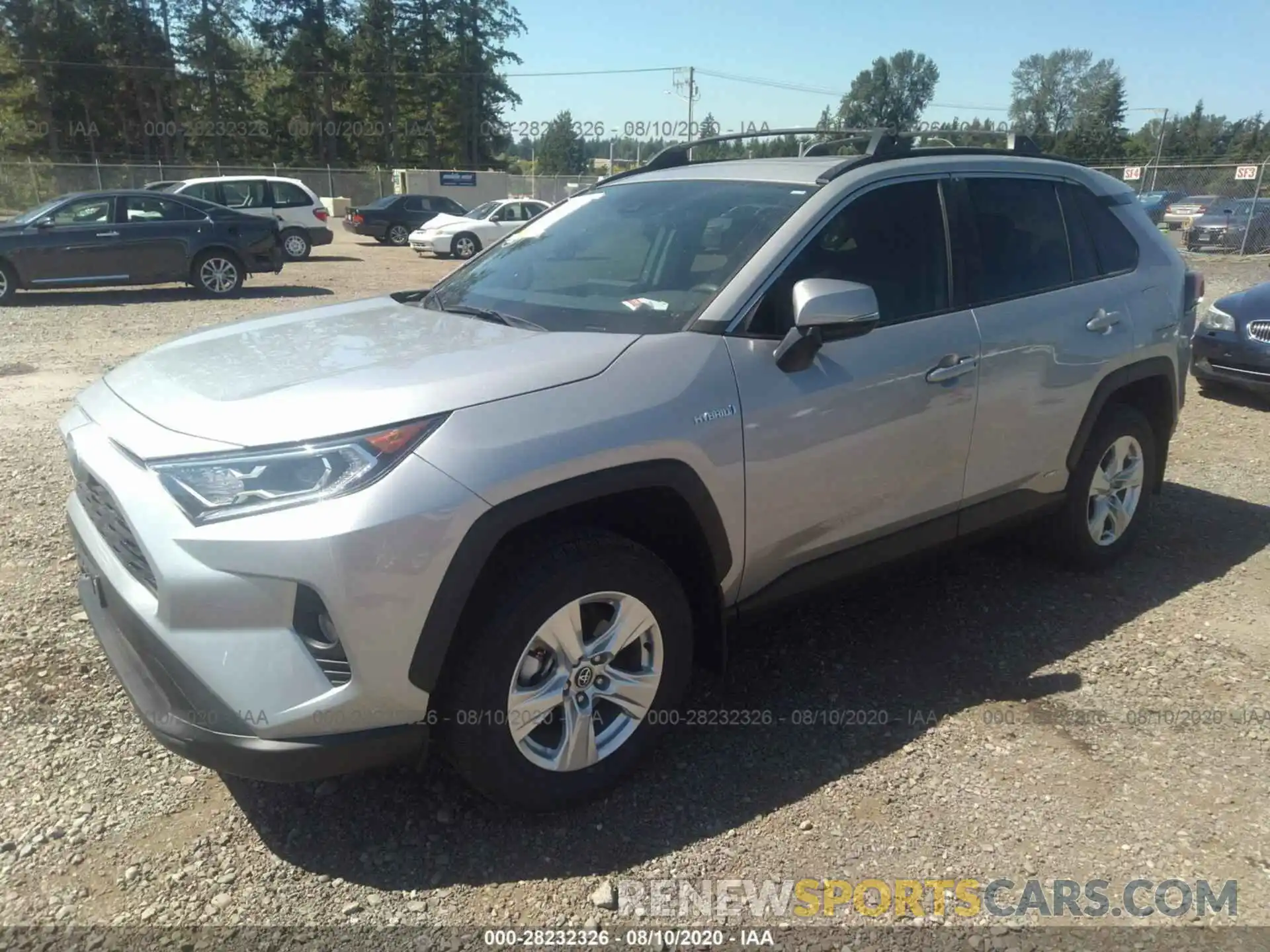 2 Photograph of a damaged car 2T3RWRFV0LW047106 TOYOTA RAV4 2020