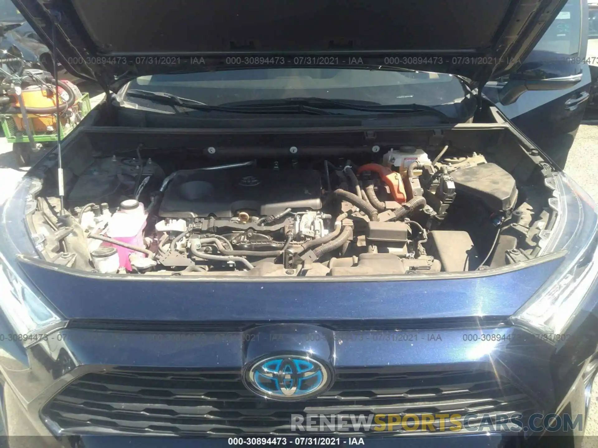 10 Фотография поврежденного автомобиля 2T3RWRFV0LW059059 TOYOTA RAV4 2020