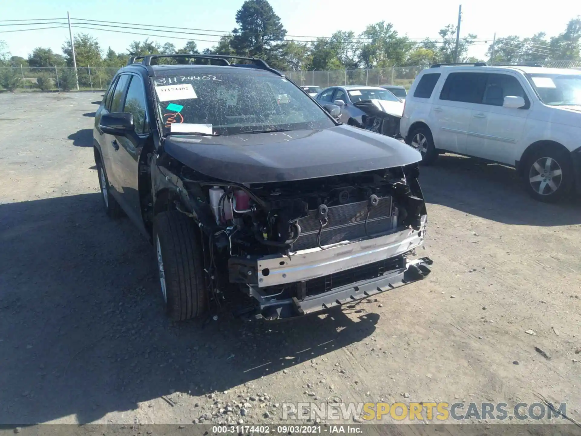 6 Photograph of a damaged car 2T3RWRFV0LW088125 TOYOTA RAV4 2020