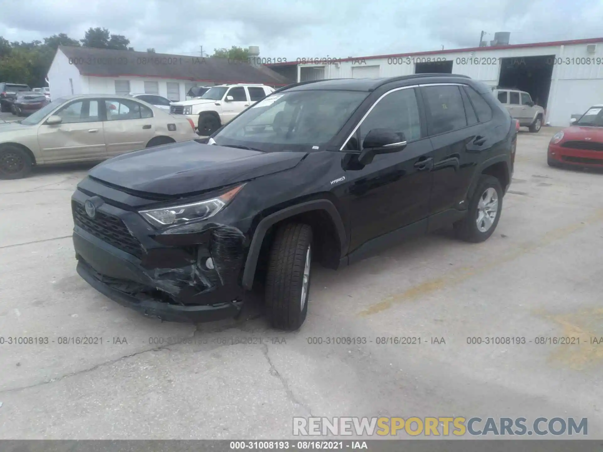 2 Photograph of a damaged car 2T3RWRFV1LW054887 TOYOTA RAV4 2020