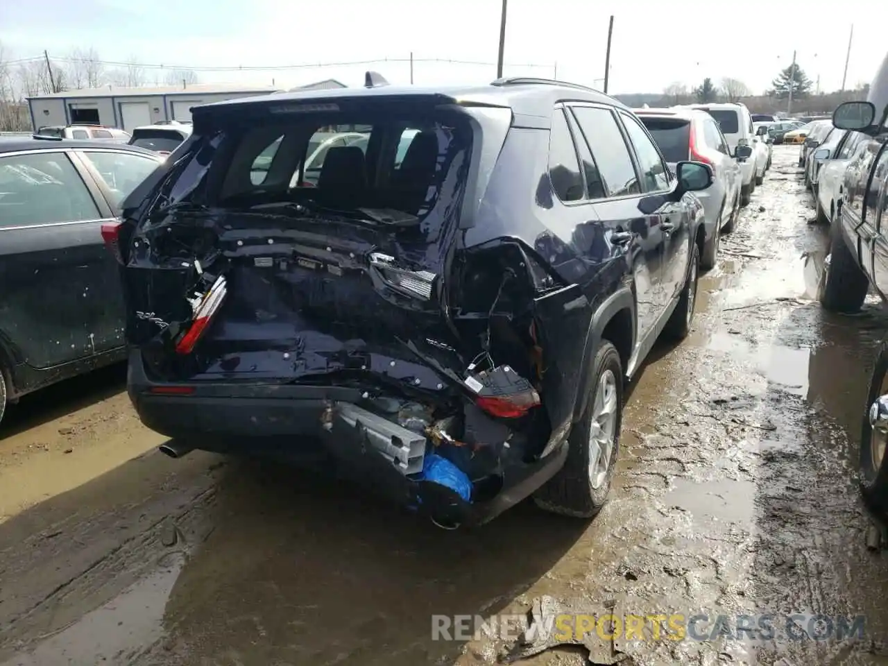 4 Photograph of a damaged car 2T3RWRFV1LW057529 TOYOTA RAV4 2020