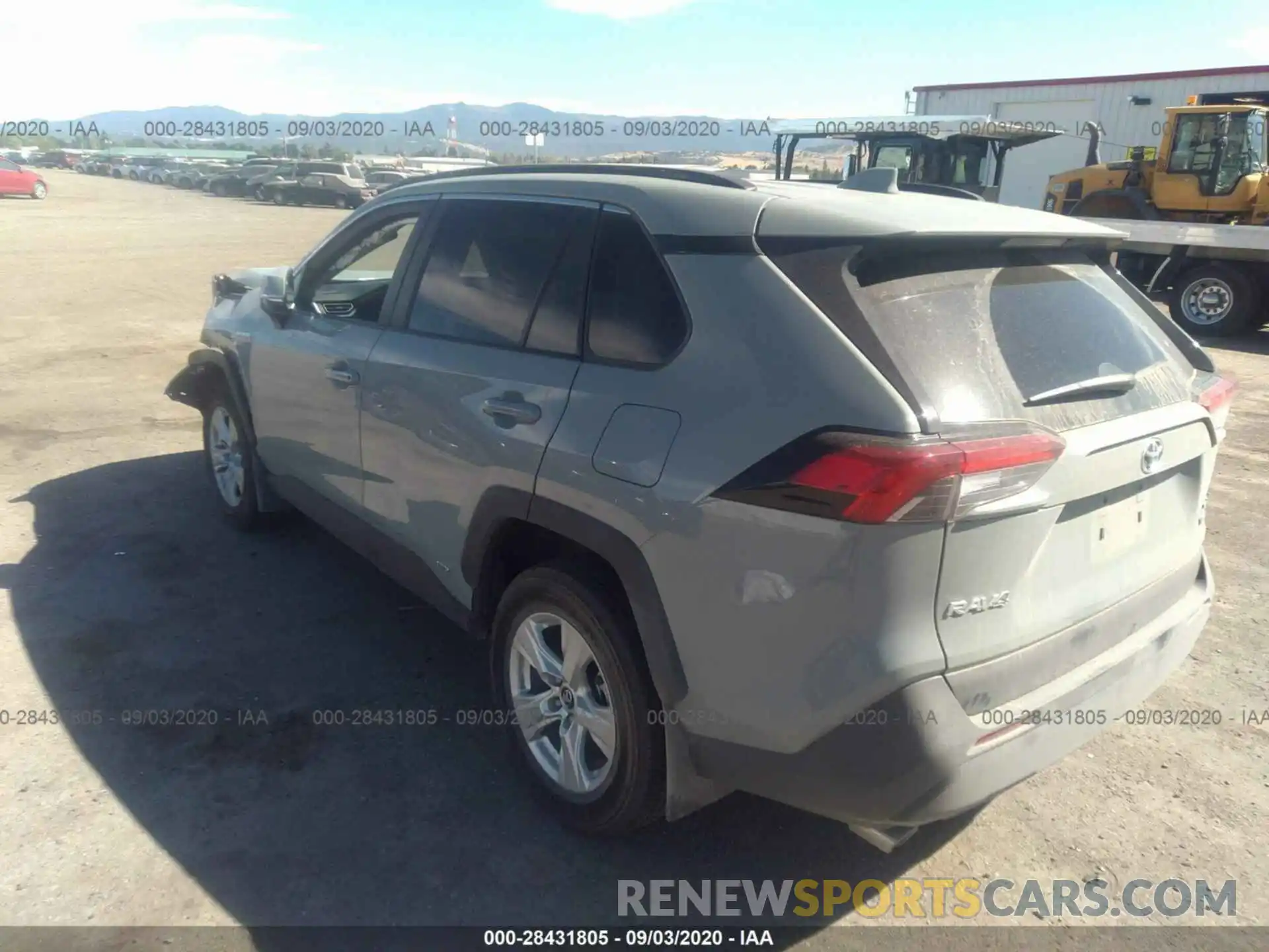 3 Photograph of a damaged car 2T3RWRFV2LW060181 TOYOTA RAV4 2020