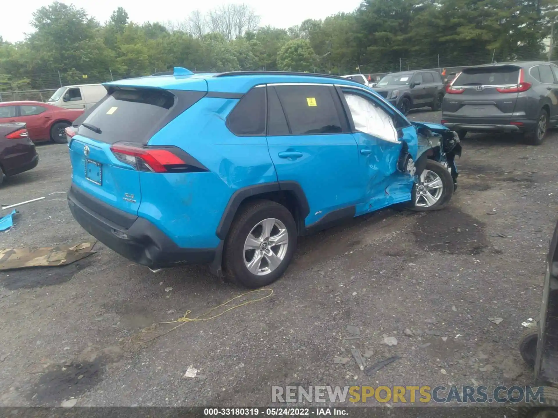 4 Photograph of a damaged car 2T3RWRFV2LW065641 TOYOTA RAV4 2020