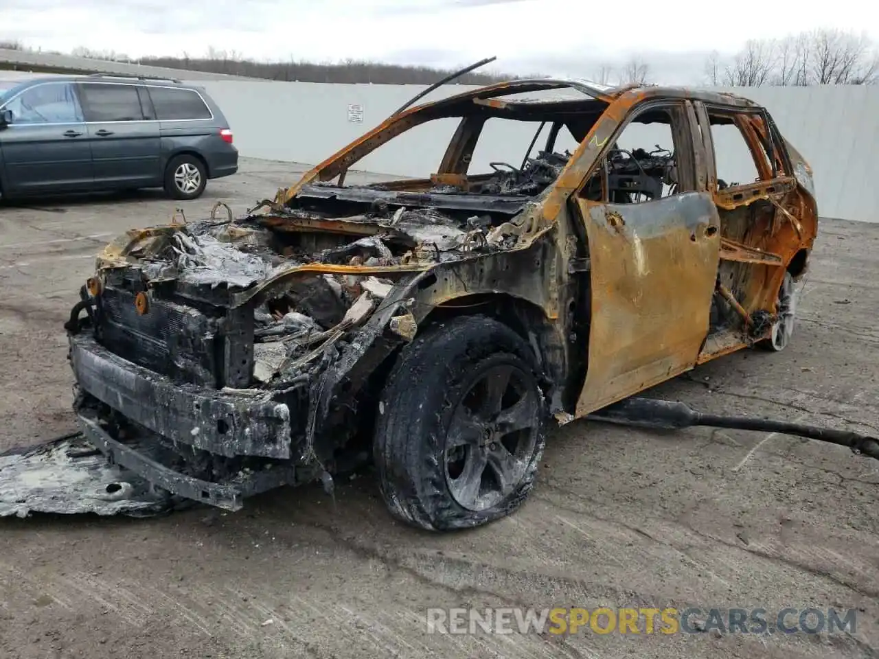 2 Photograph of a damaged car 2T3RWRFV2LW074193 TOYOTA RAV4 2020