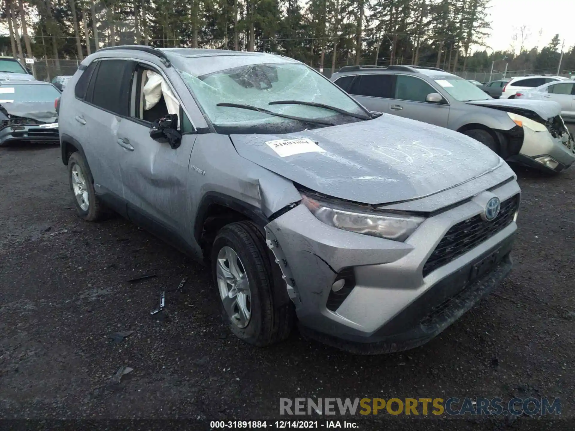 1 Фотография поврежденного автомобиля 2T3RWRFV2LW090426 TOYOTA RAV4 2020