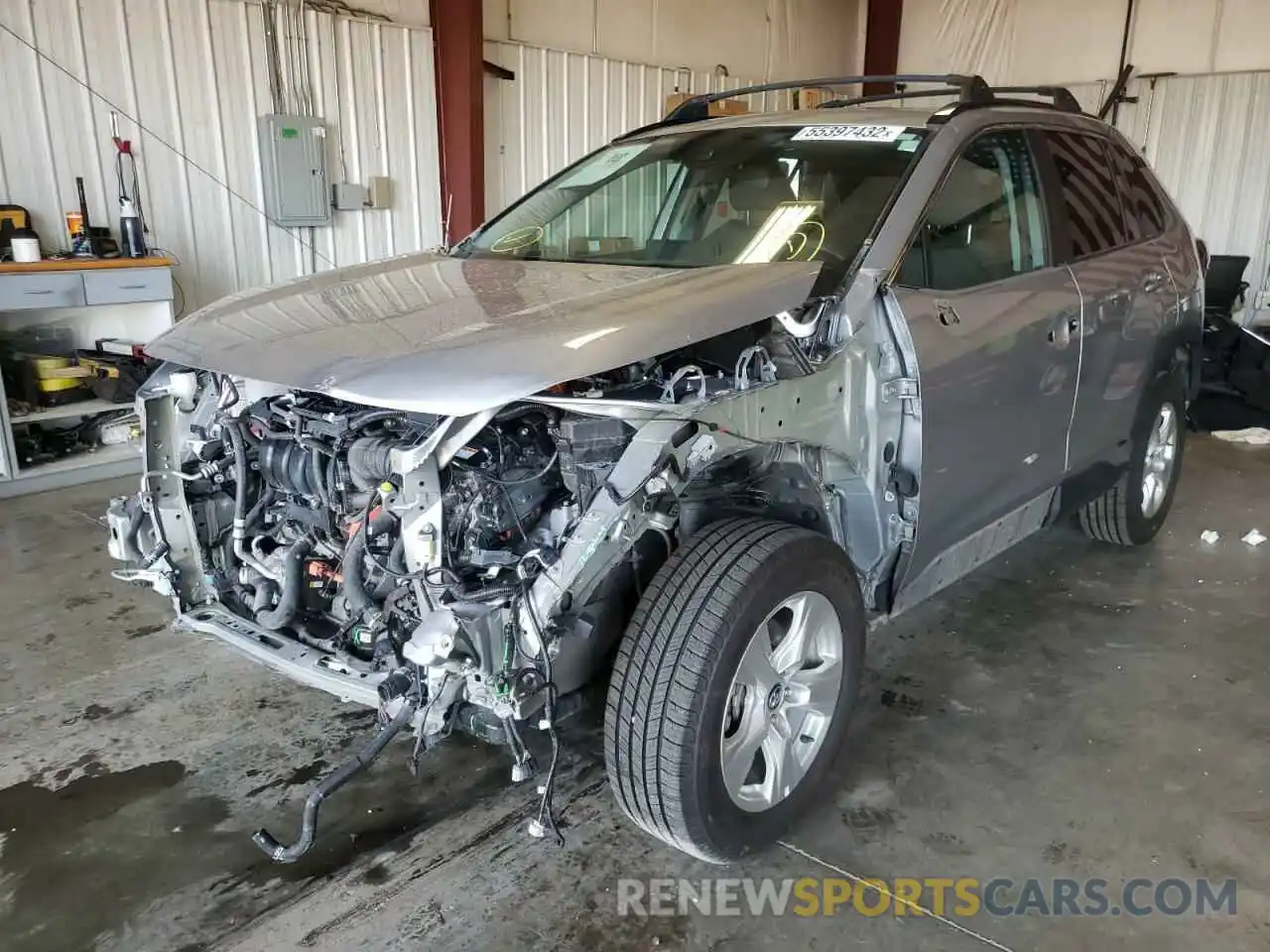 2 Photograph of a damaged car 2T3RWRFV2LW097702 TOYOTA RAV4 2020