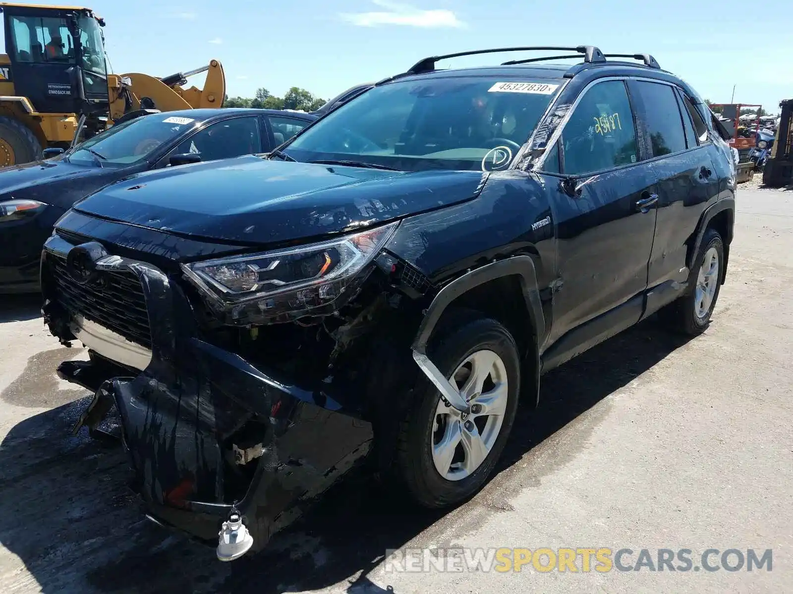 2 Photograph of a damaged car 2T3RWRFV3LW053921 TOYOTA RAV4 2020