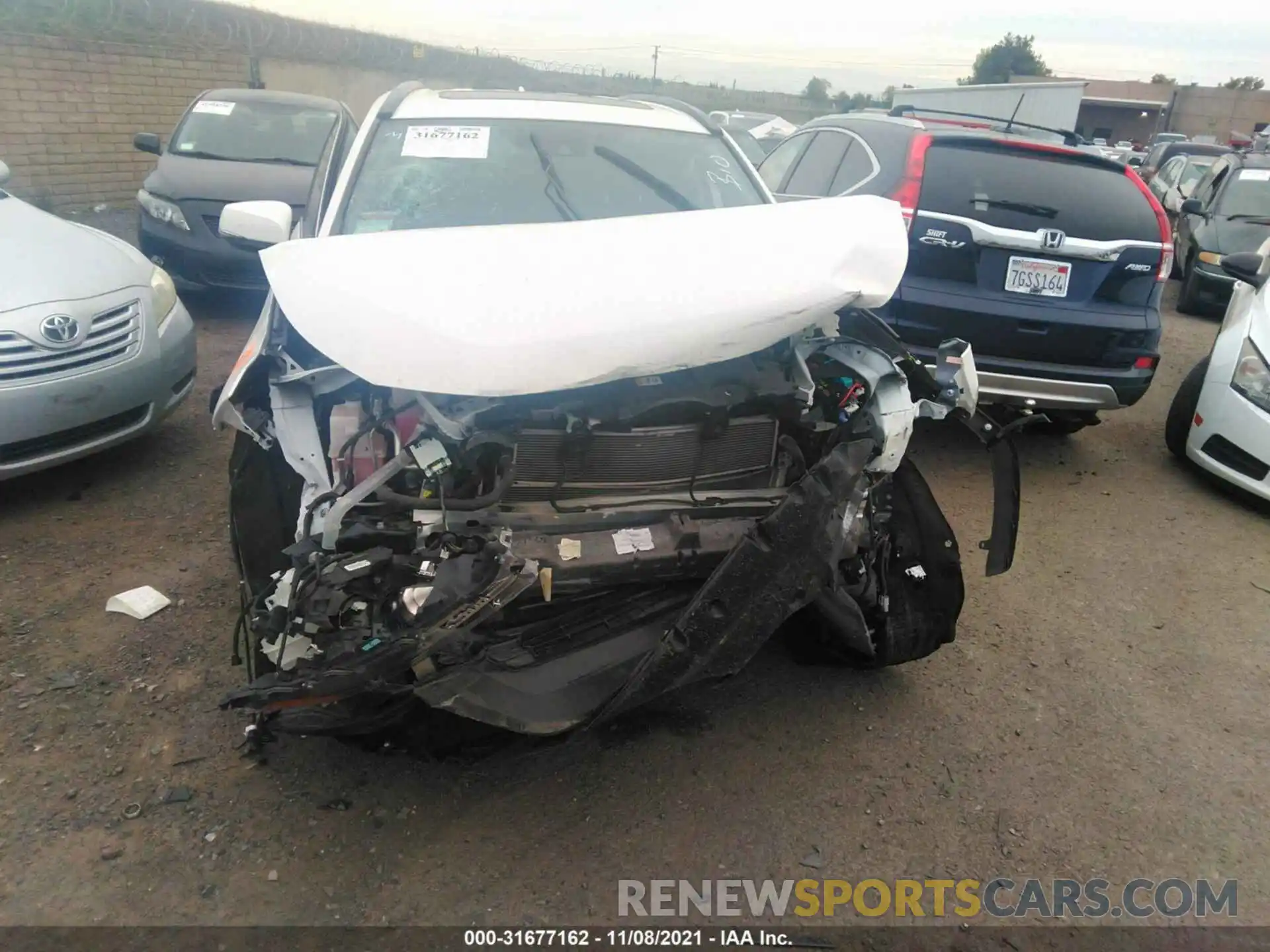 6 Photograph of a damaged car 2T3RWRFV3LW055569 TOYOTA RAV4 2020