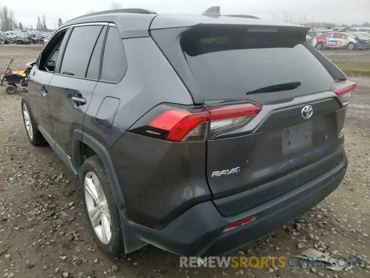 3 Photograph of a damaged car 2T3RWRFV3LW074106 TOYOTA RAV4 2020