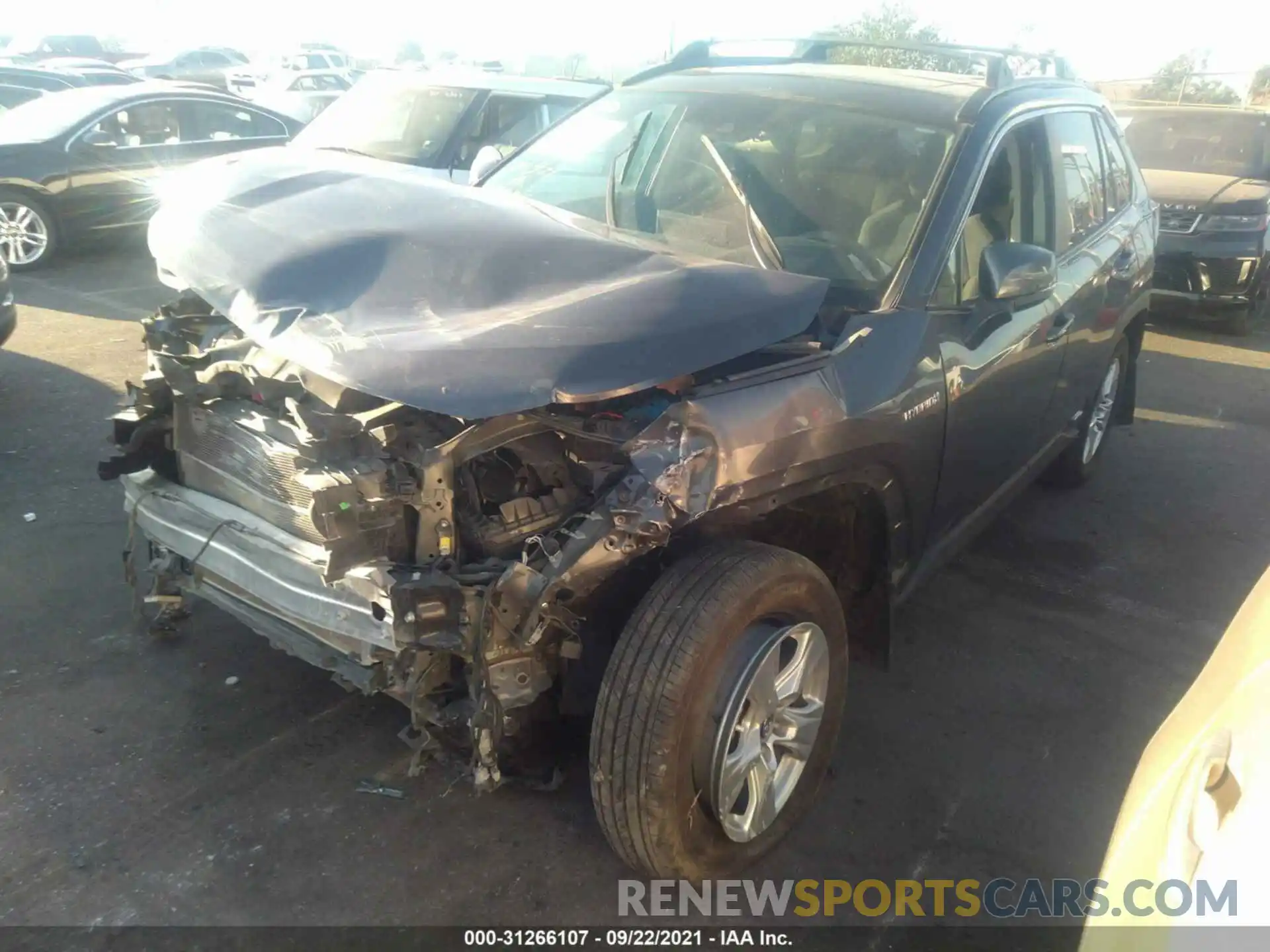 2 Photograph of a damaged car 2T3RWRFV3LW079208 TOYOTA RAV4 2020