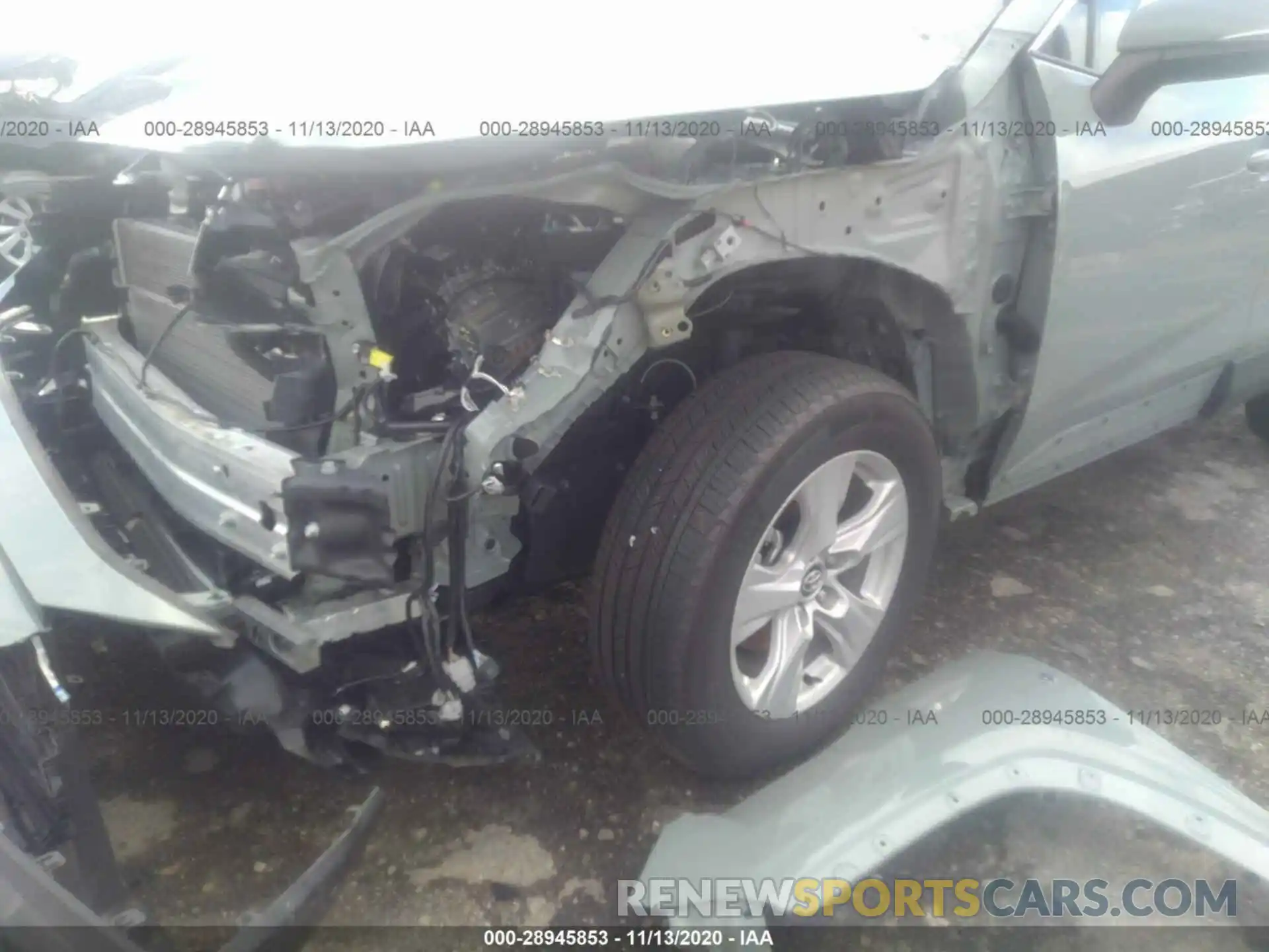 6 Photograph of a damaged car 2T3RWRFV3LW082223 TOYOTA RAV4 2020