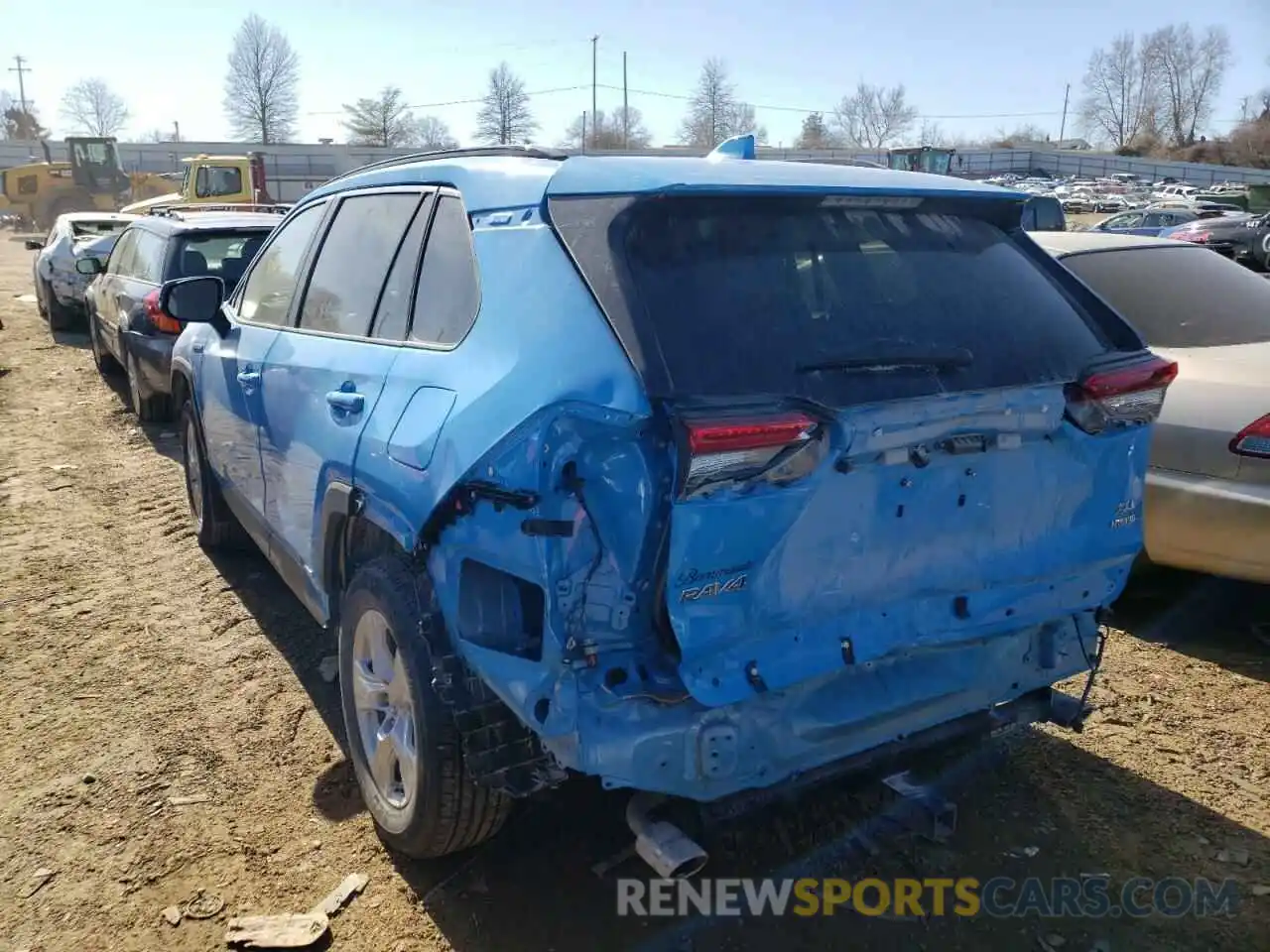 3 Photograph of a damaged car 2T3RWRFV3LW085154 TOYOTA RAV4 2020