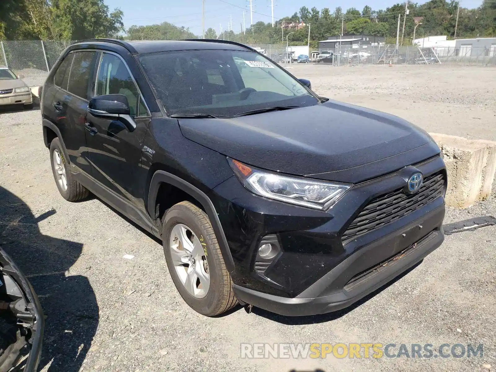 1 Photograph of a damaged car 2T3RWRFV3LW089480 TOYOTA RAV4 2020