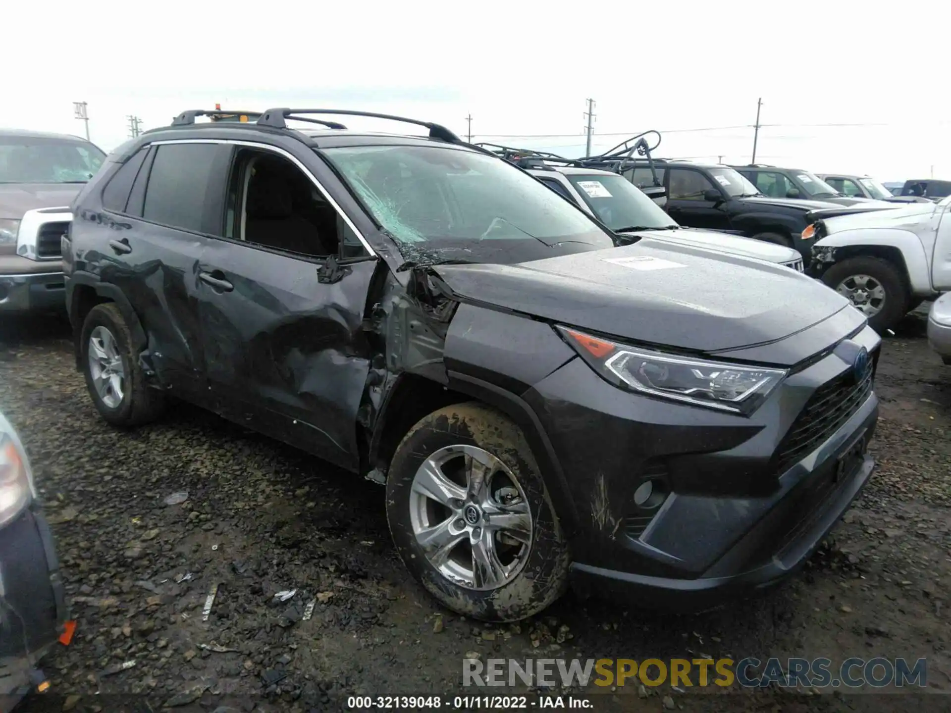 1 Фотография поврежденного автомобиля 2T3RWRFV3LW091732 TOYOTA RAV4 2020