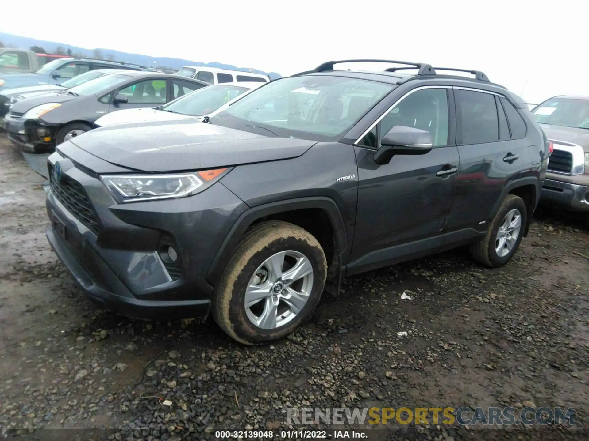 2 Фотография поврежденного автомобиля 2T3RWRFV3LW091732 TOYOTA RAV4 2020