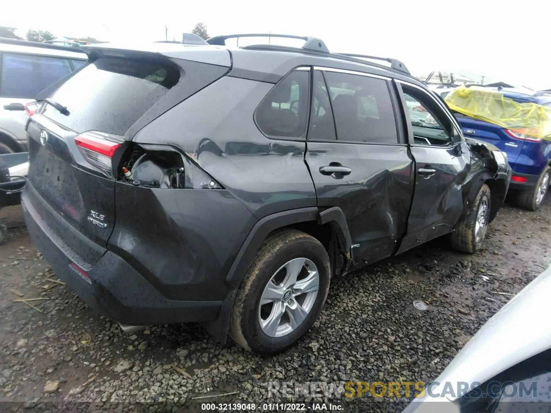 4 Фотография поврежденного автомобиля 2T3RWRFV3LW091732 TOYOTA RAV4 2020