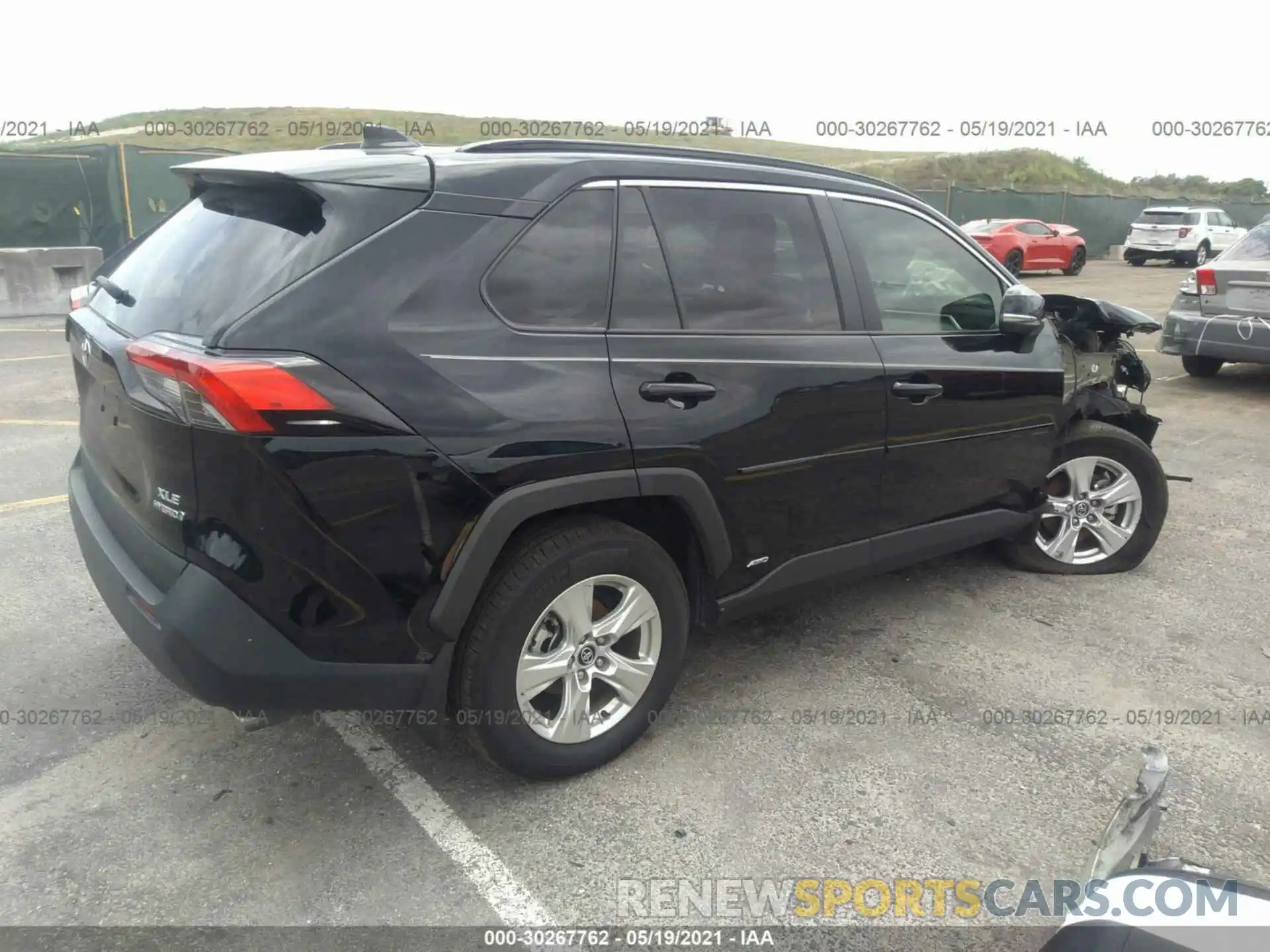 4 Фотография поврежденного автомобиля 2T3RWRFV4LW076396 TOYOTA RAV4 2020