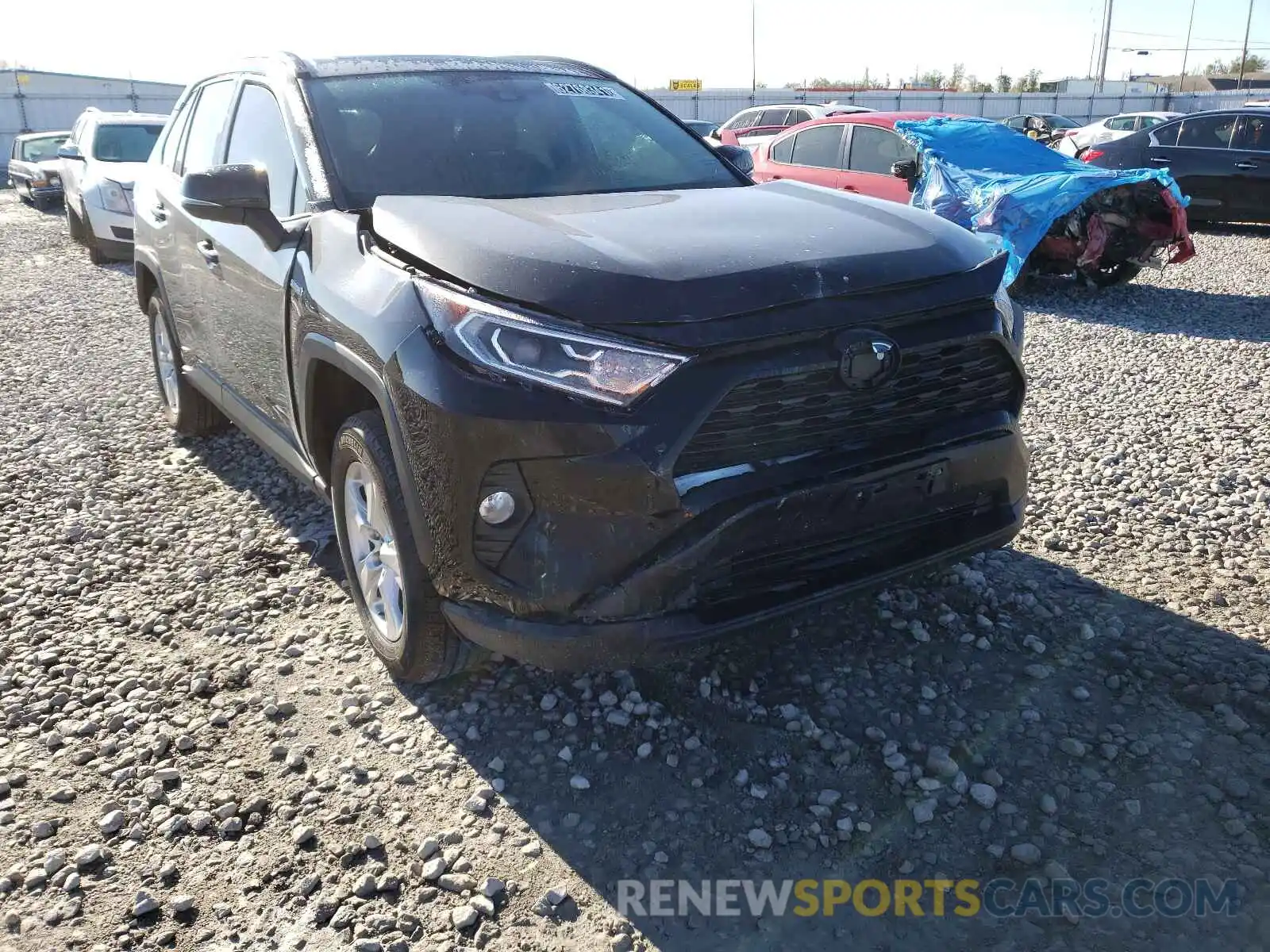 9 Photograph of a damaged car 2T3RWRFV5LW077699 TOYOTA RAV4 2020